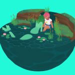 a mermaids encounter 3d model