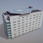 arlanda uppsala hospital 3d model