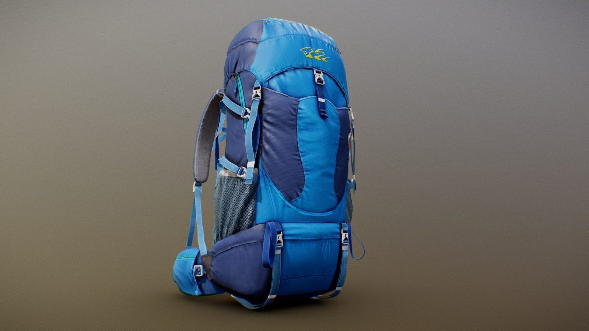 backpack 3d model