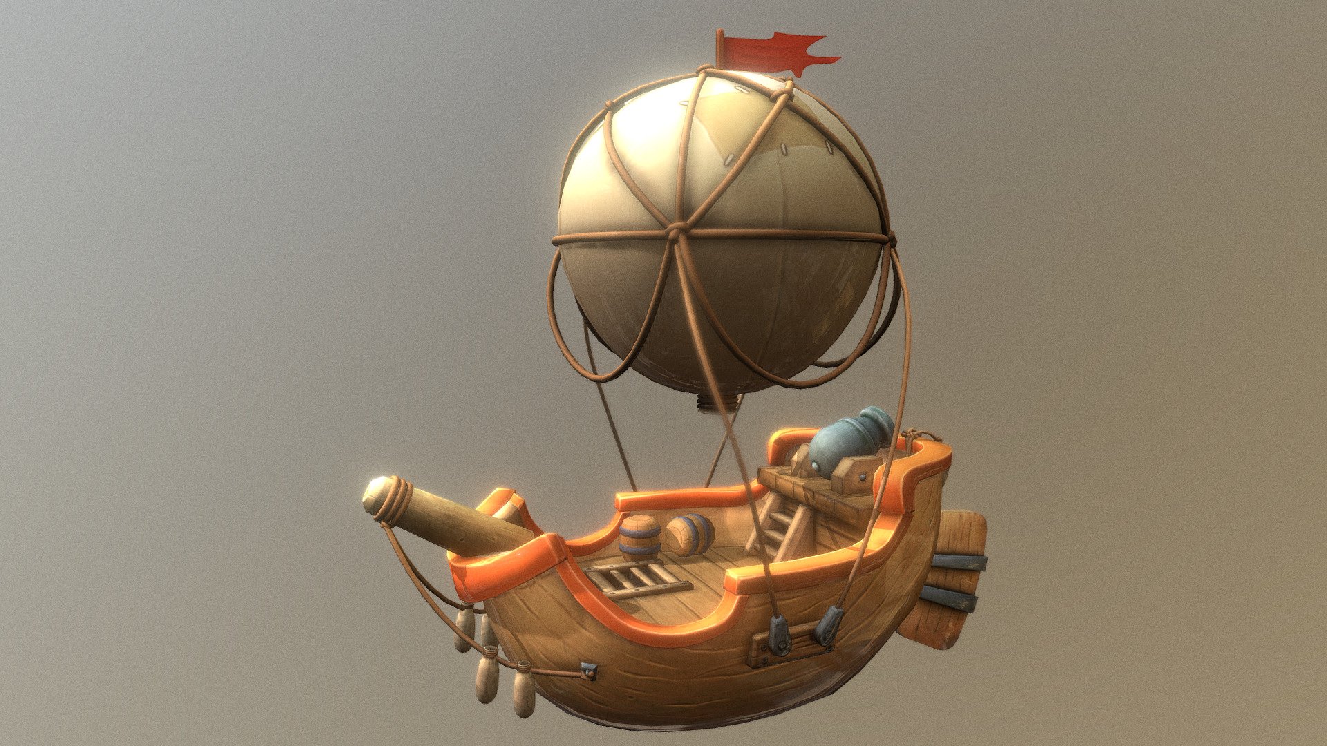 Balloon Boat