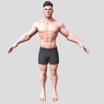 Base mesh Character Game-ready Character design