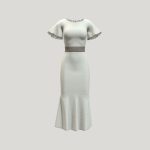 Beige Dress