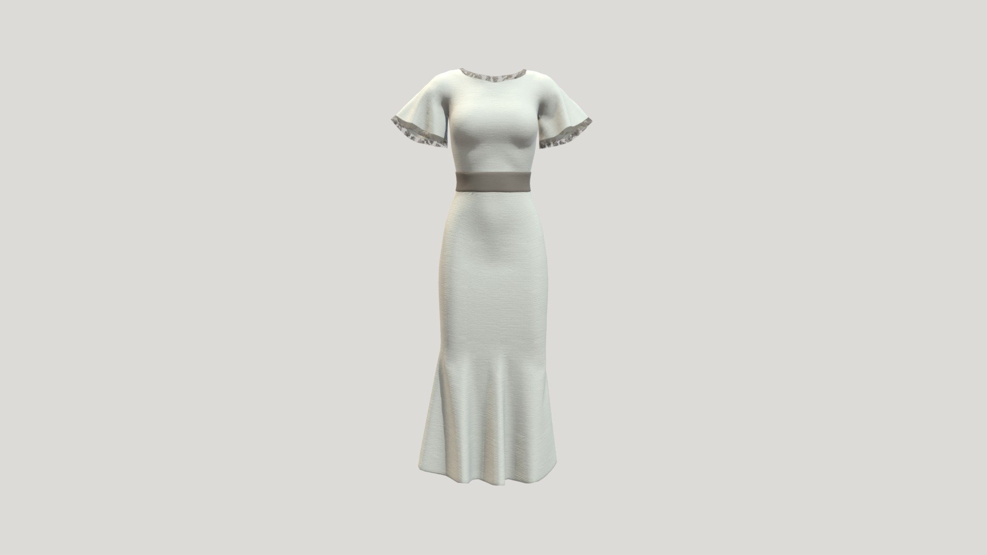 Beige Dress