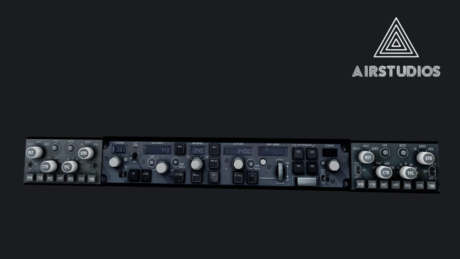 Boeing 737 Cockpit Part (Autopilot) deep3dsea