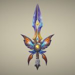 Butterfly Sword – Stylized PBR