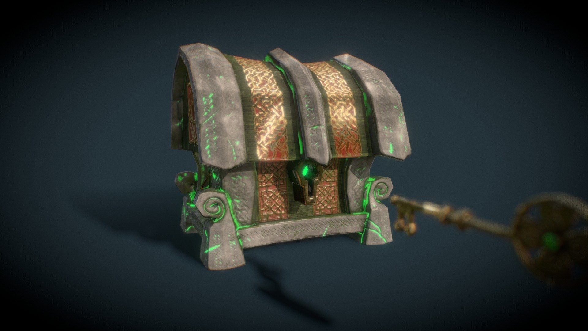 Celtic Treasure Chest