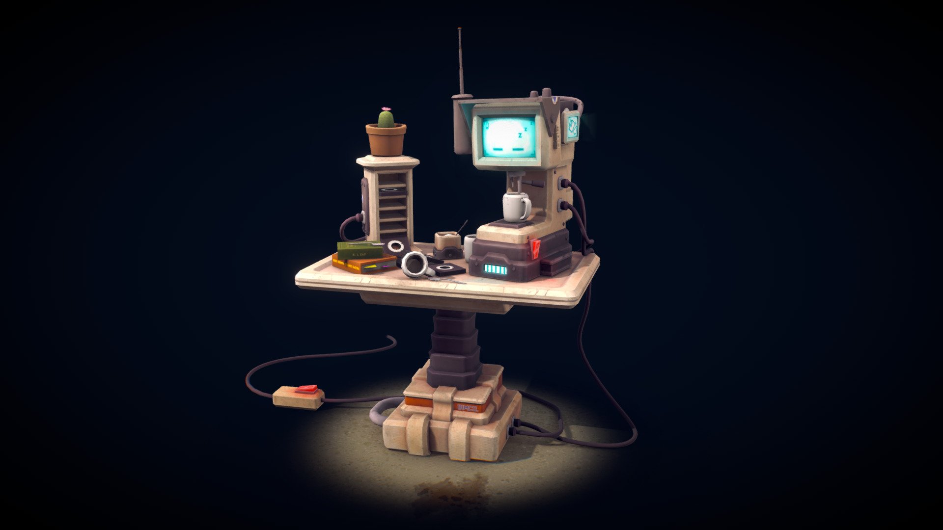CGMA – Coffee Machine – (Sci Fi Prop)