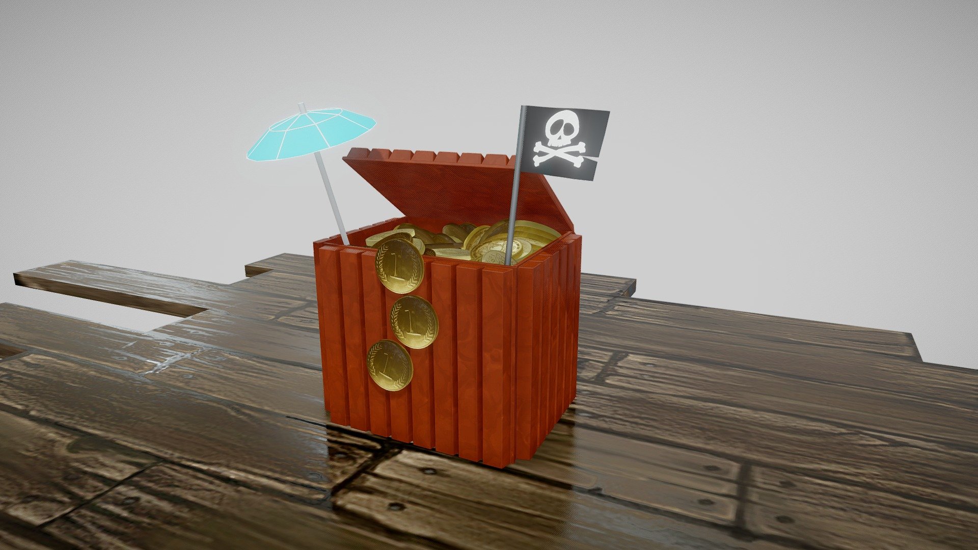 Chocolate Treasure Chest