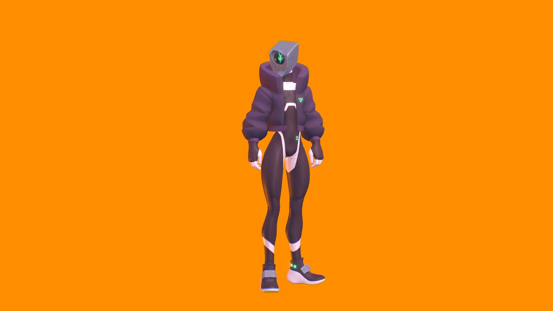 Cyberpunk Robot