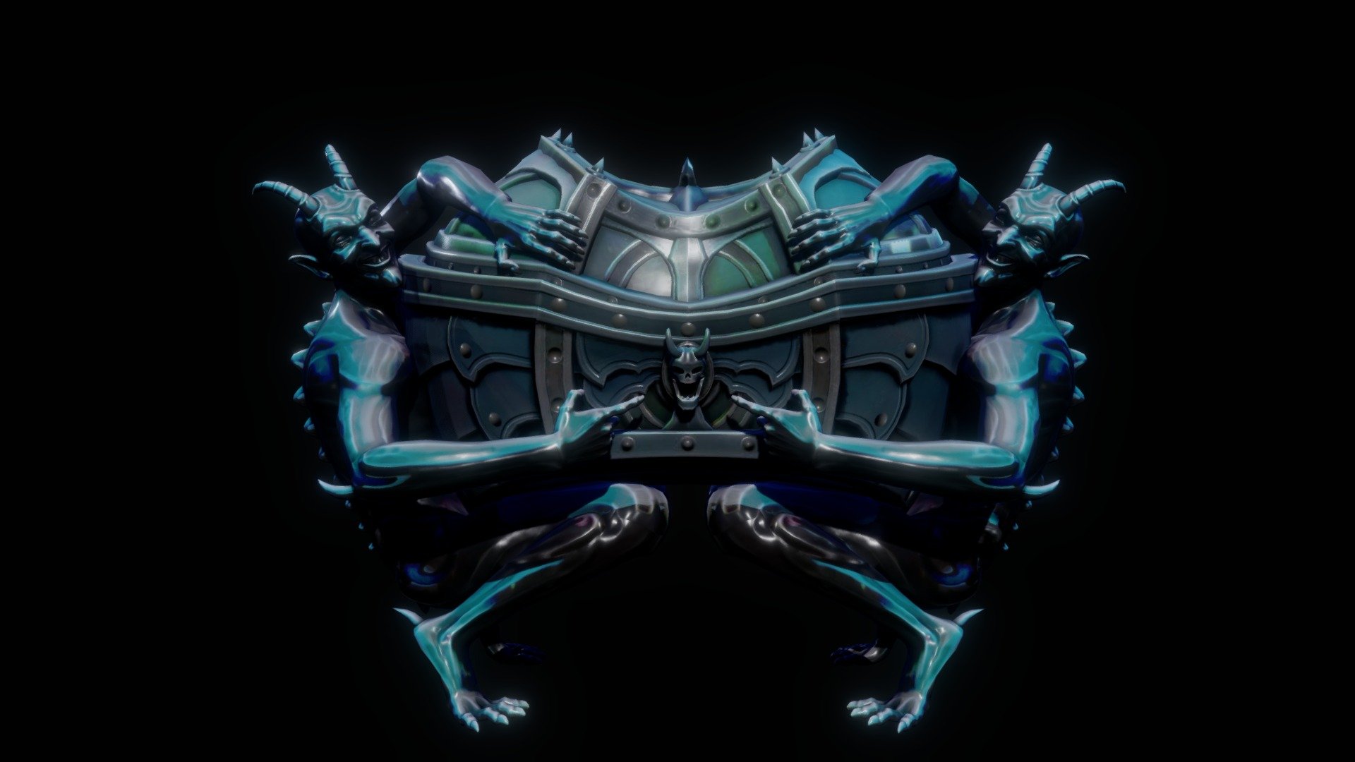 Demon Chest – Treasure Chest Sketchfab Challenge