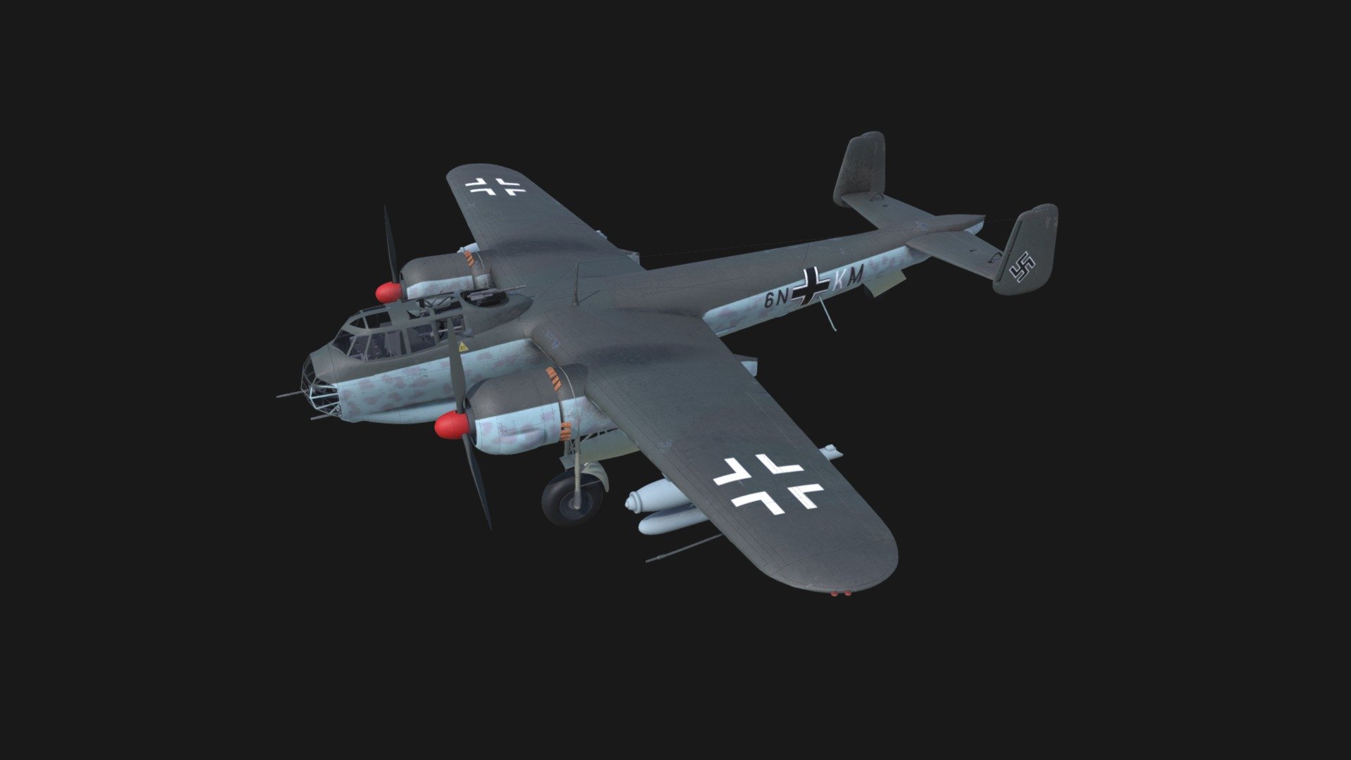 Dornier Do-217 E5 + Hs-293 missiles