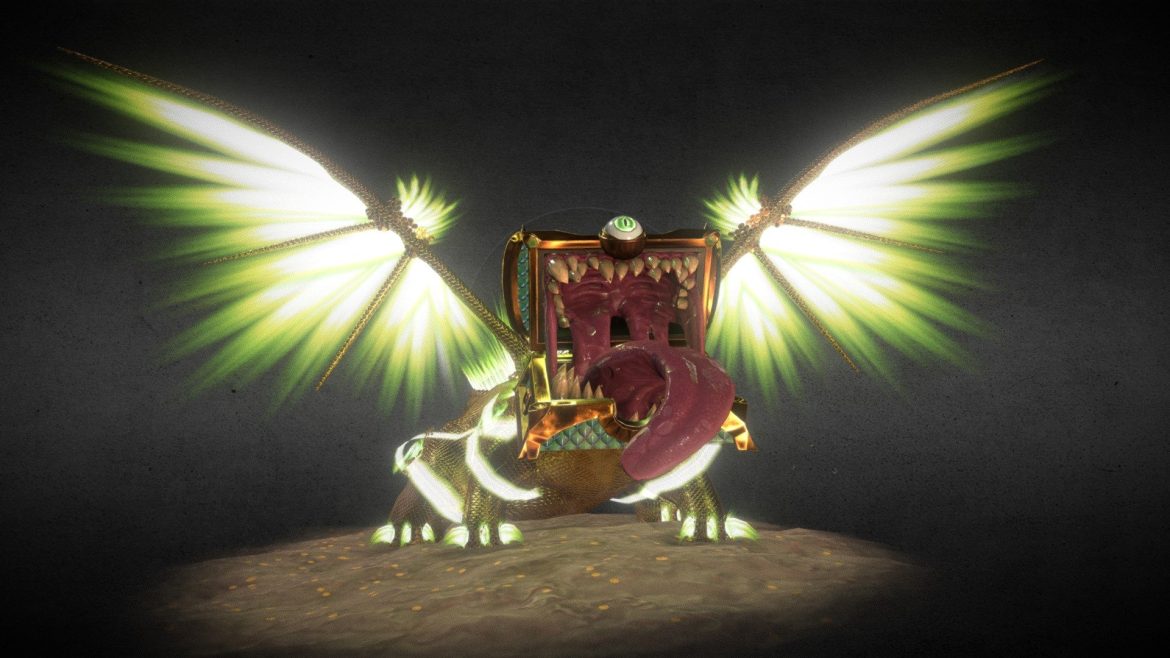 dragon mimic 3d model