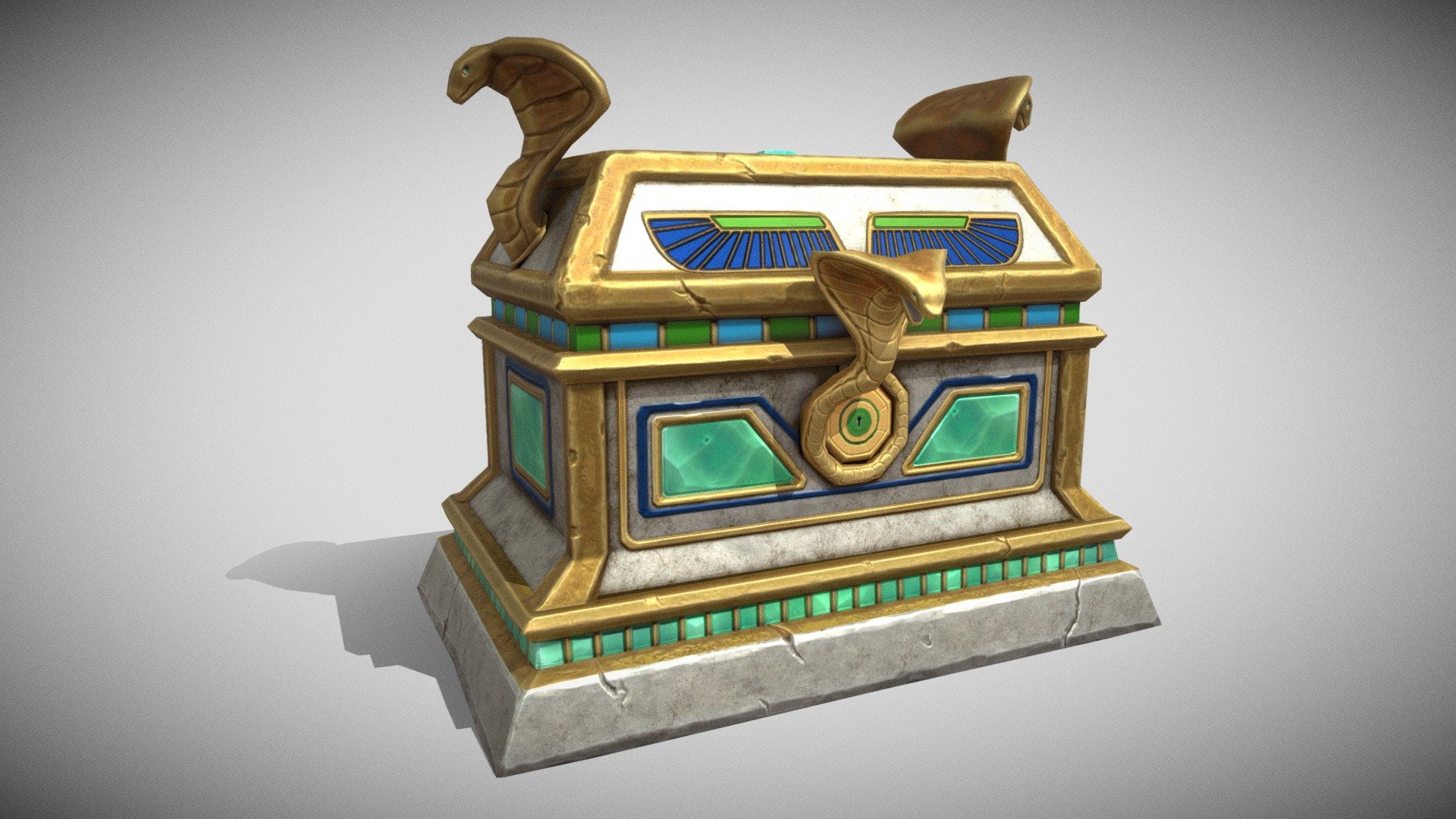 Egyptian Snake Chest