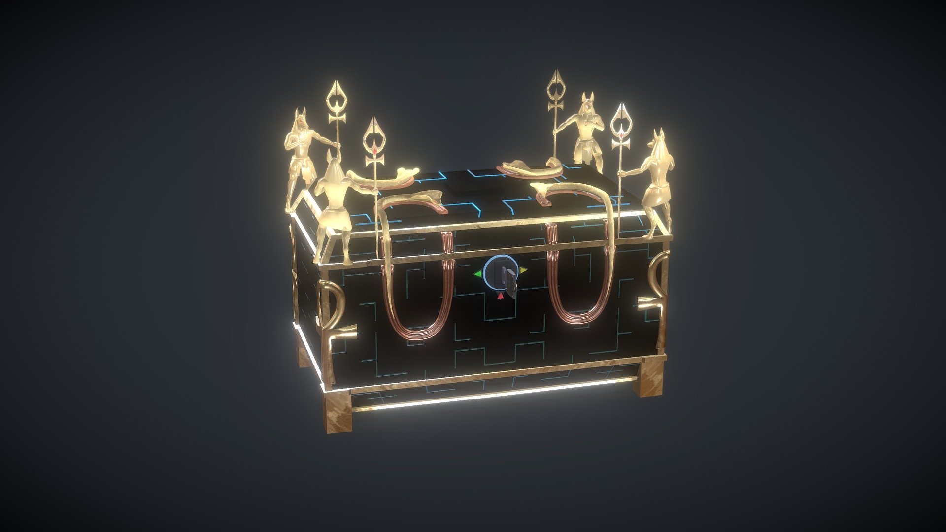 Egyptian tech chest