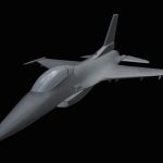 f 16 fighting falcon f16 uv unwrapped 3d model