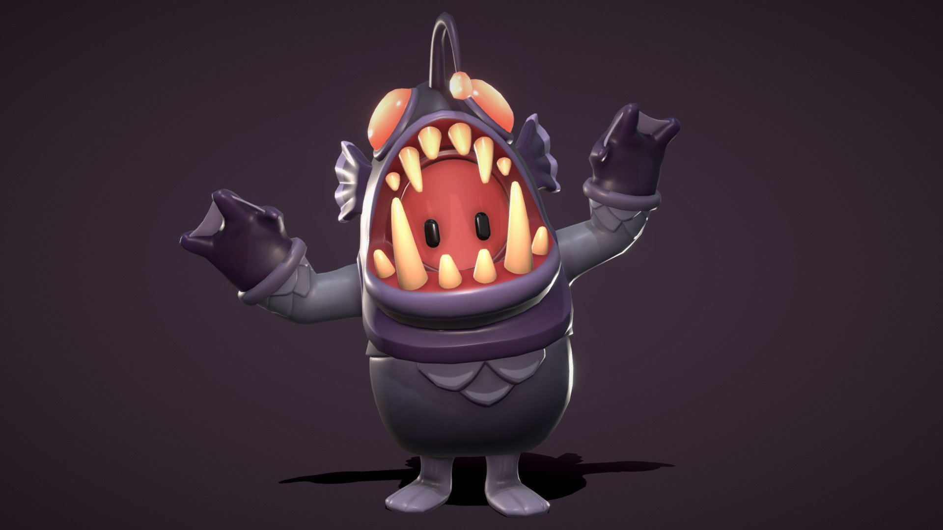 Fall Guys Anglerfish Costume