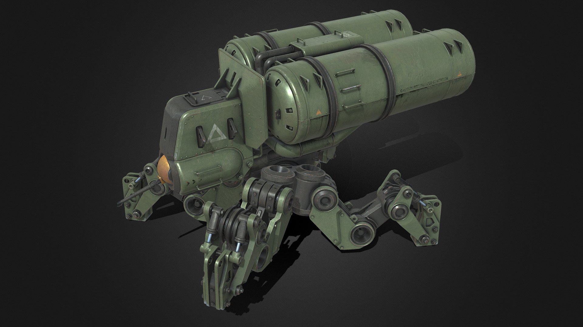 Flamethrower Mech