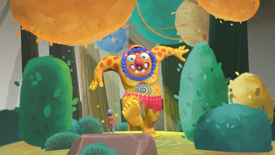garden monster 3d model