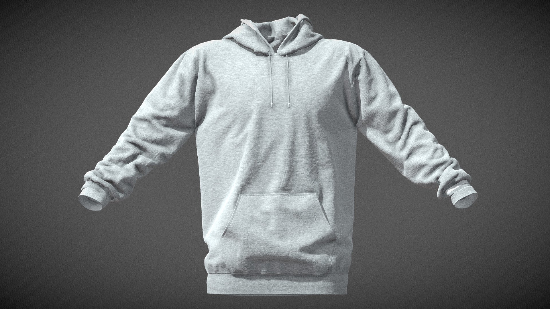 Grey Hoodie Basic