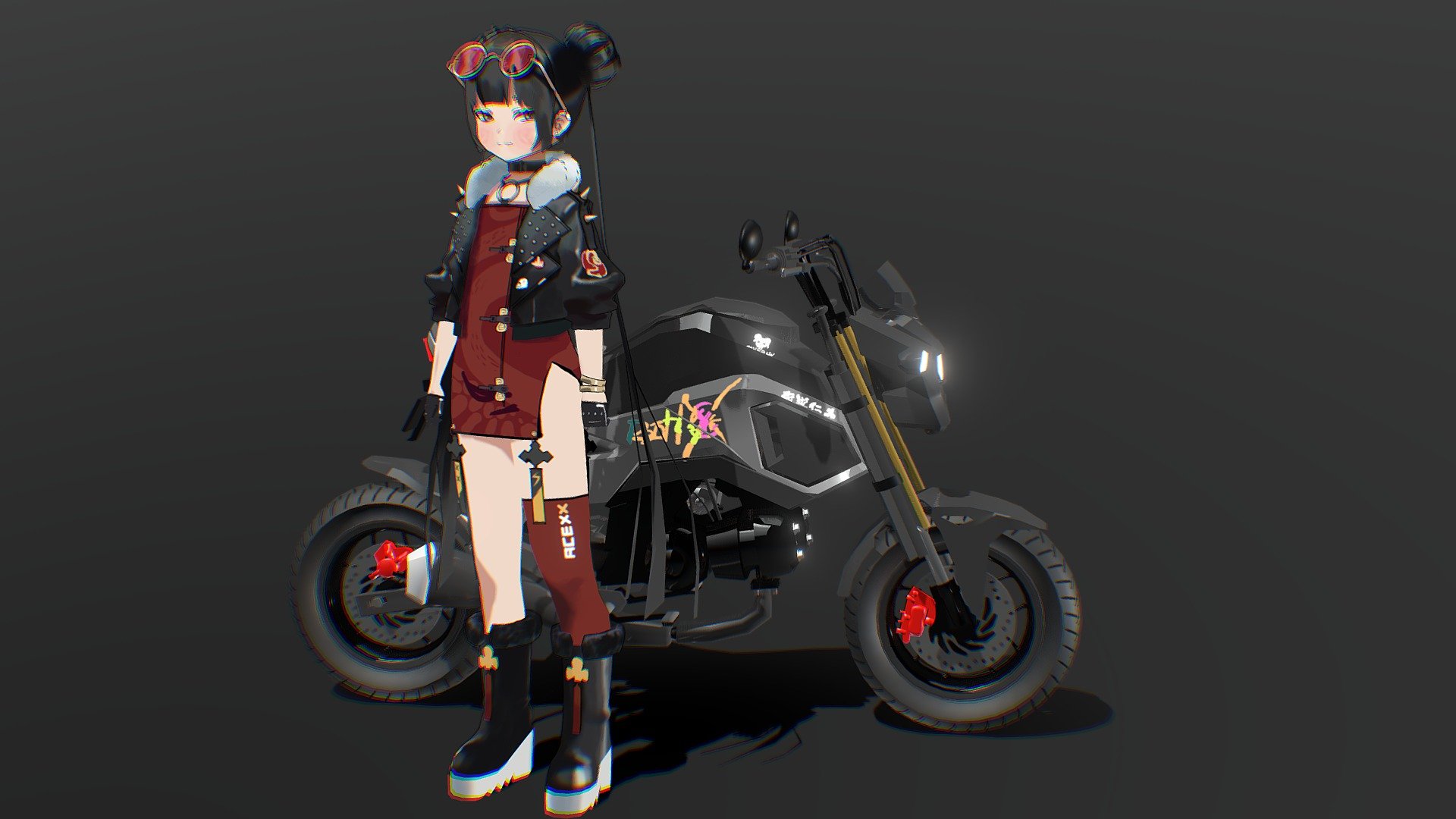 Grom Biker Chick – Waterkuma