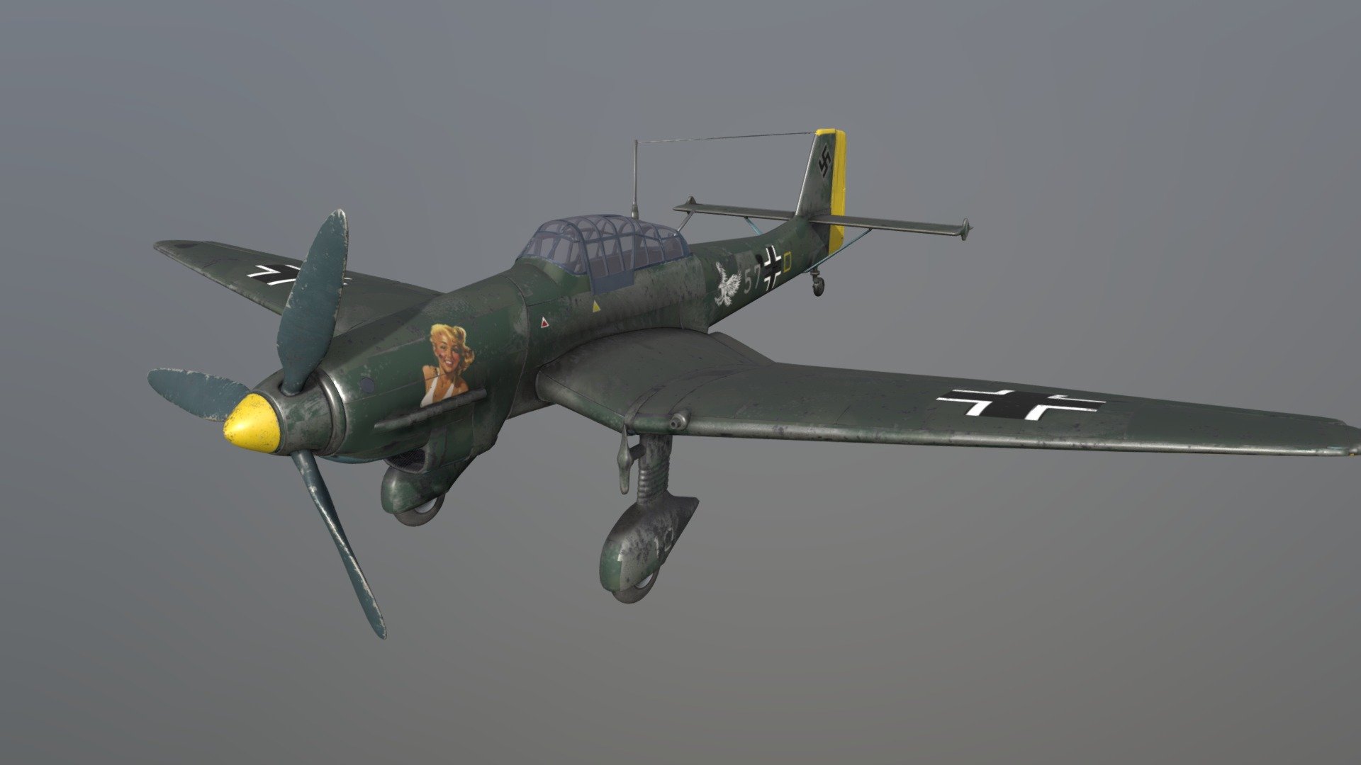 Junkers Ju 87 stuka fraulein woman design