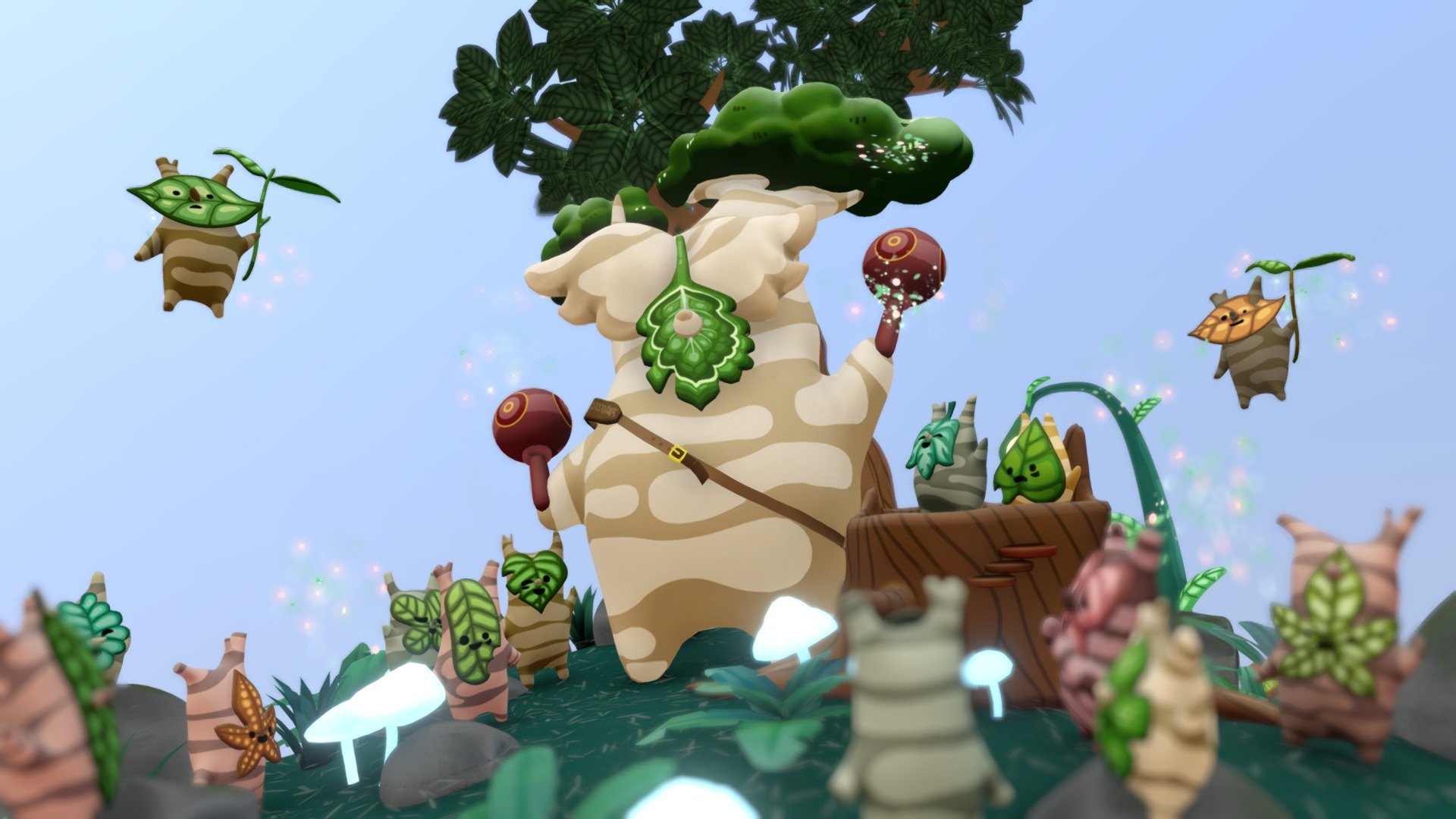 Korok Forest – Zelda Breath Of The Wild