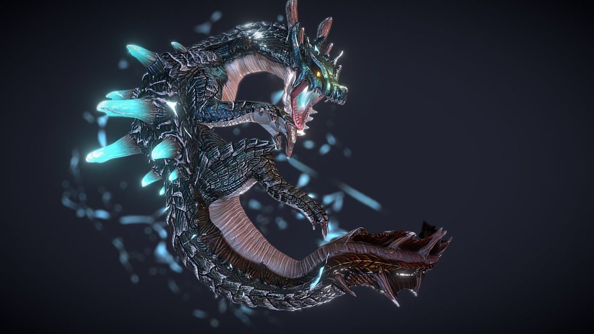 lagiacrus 3d model
