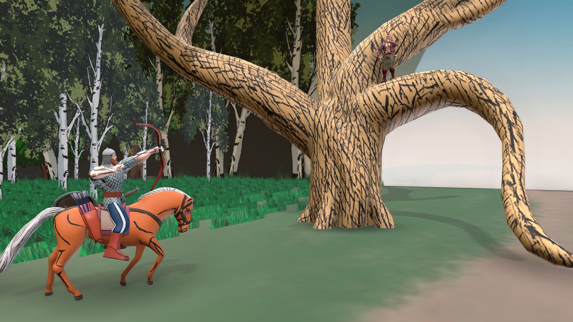 lya muromets and the robber nightingale