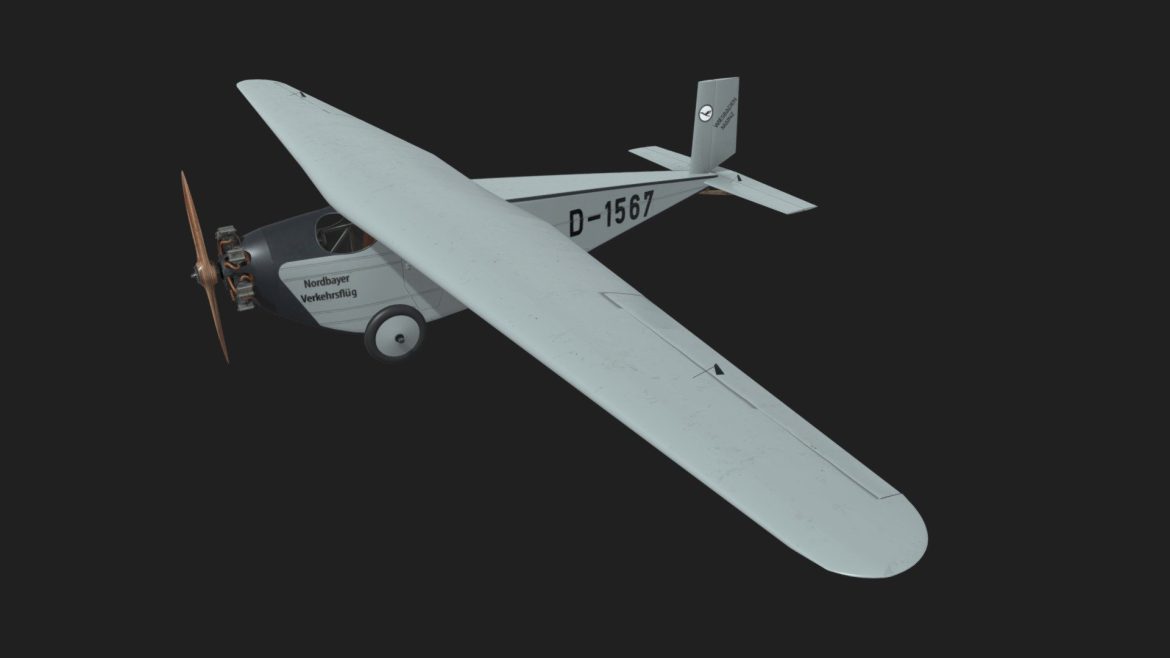 messerschmitt m18 3d model
