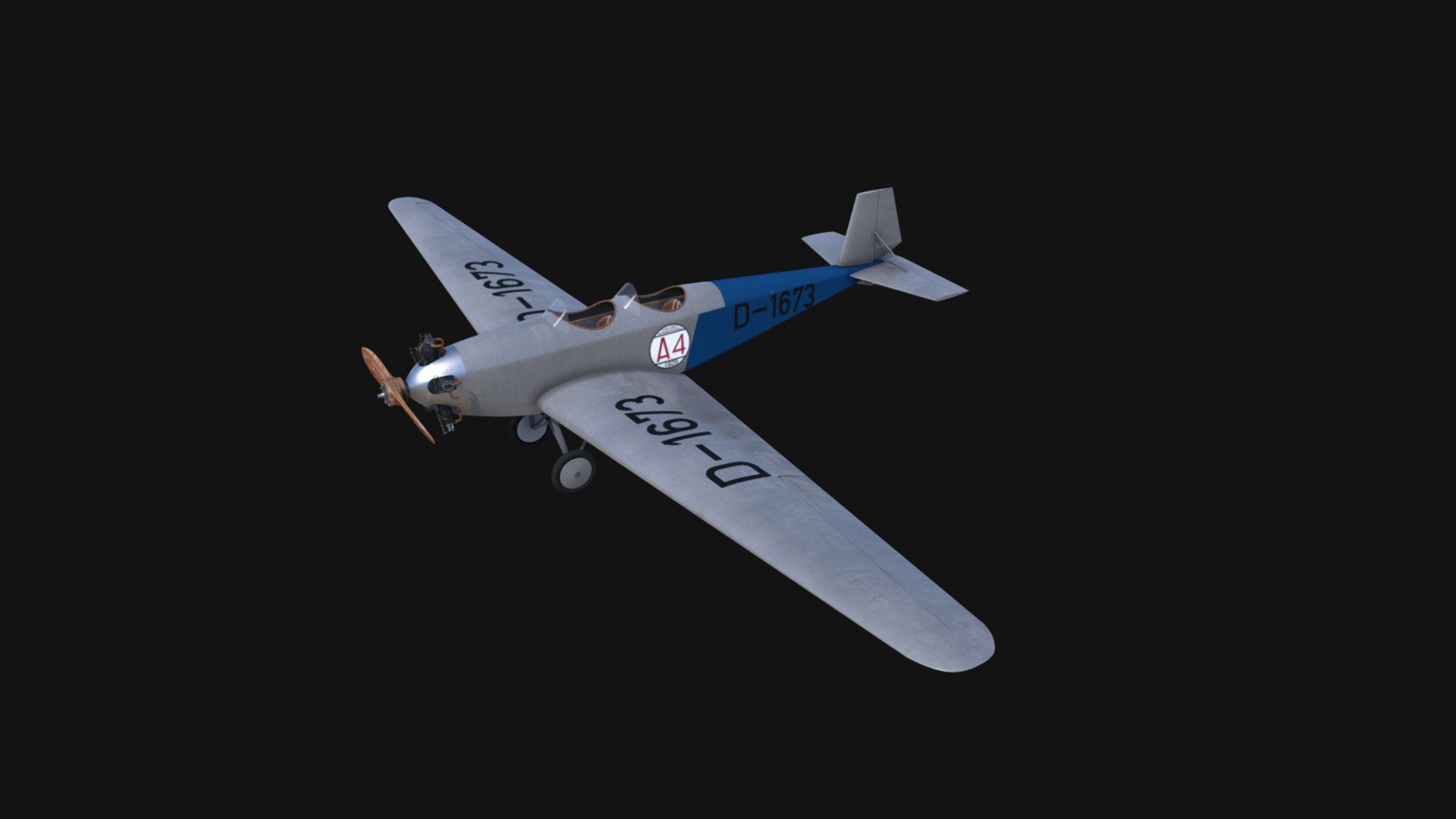 Messerschmitt M23 deep3dsea