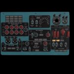 Mi-8MT Mi-17MT Central Overhead Board English
