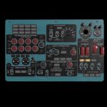 Mi-8MT Mi-17MT Central Overhead Board Russian