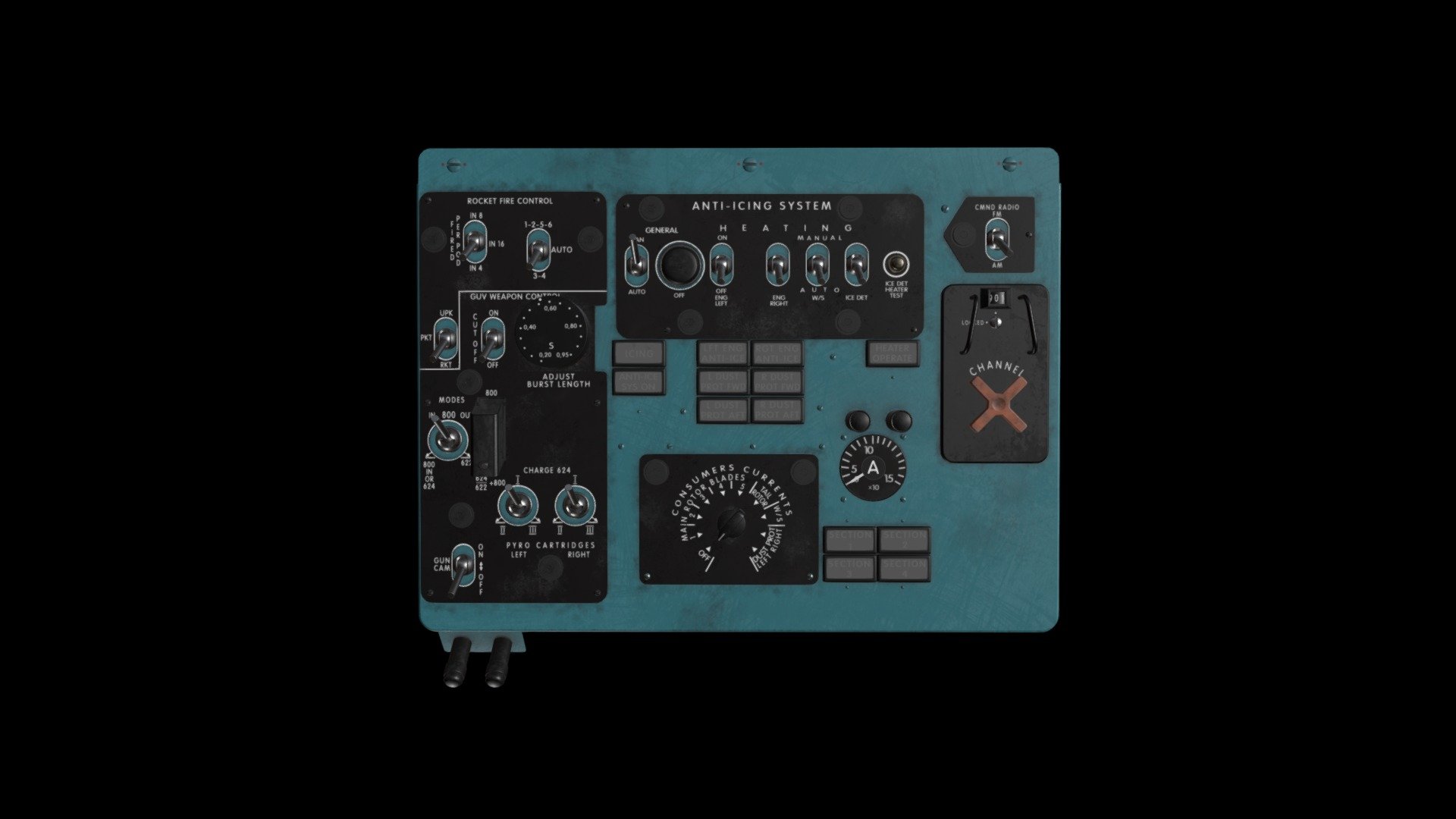 Mi-8MT Mi-17MT Left Overhead Board English 2