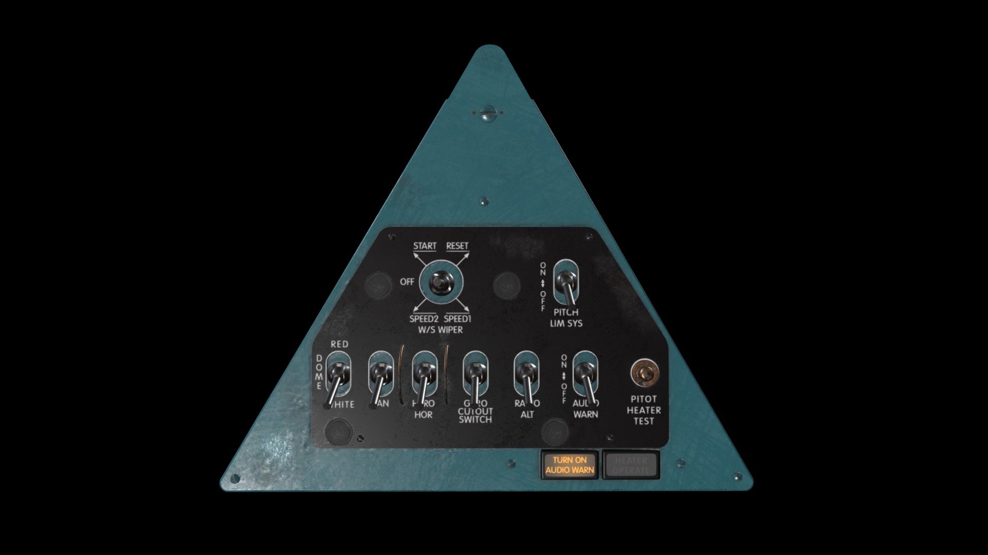 Mi-8MT Mi-17MT Left Triangular Board English