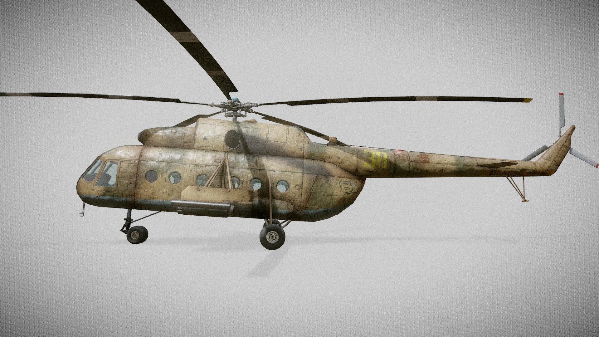 Military Transport Helicopter - deep3dsea