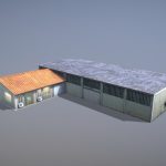 militarybase portovelho storage 02 3d model