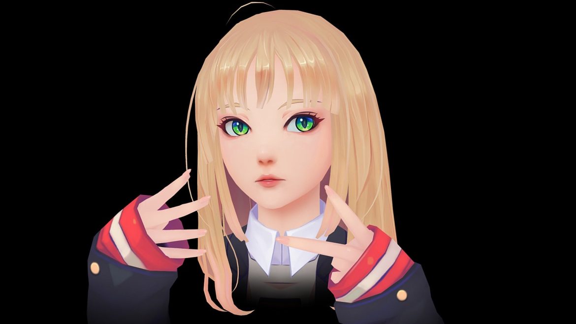 minami yume 3d model