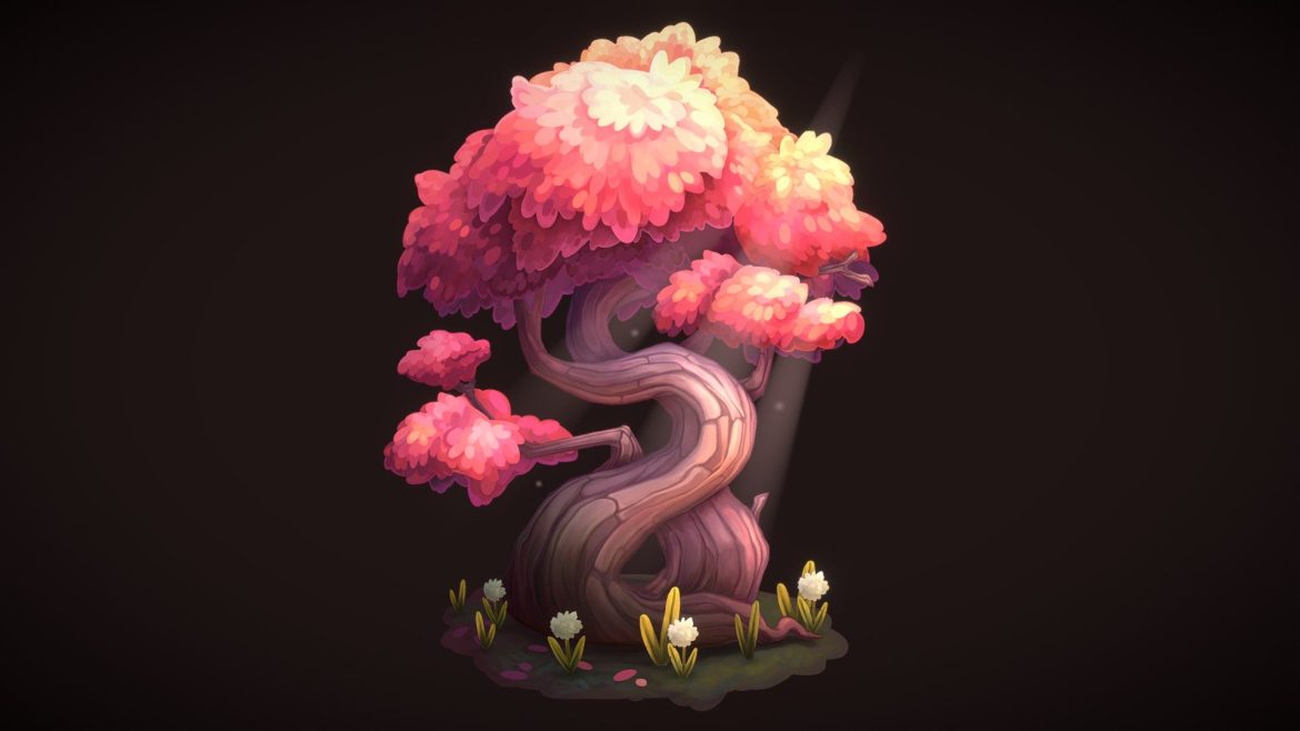 morgans tree 25d 3d model