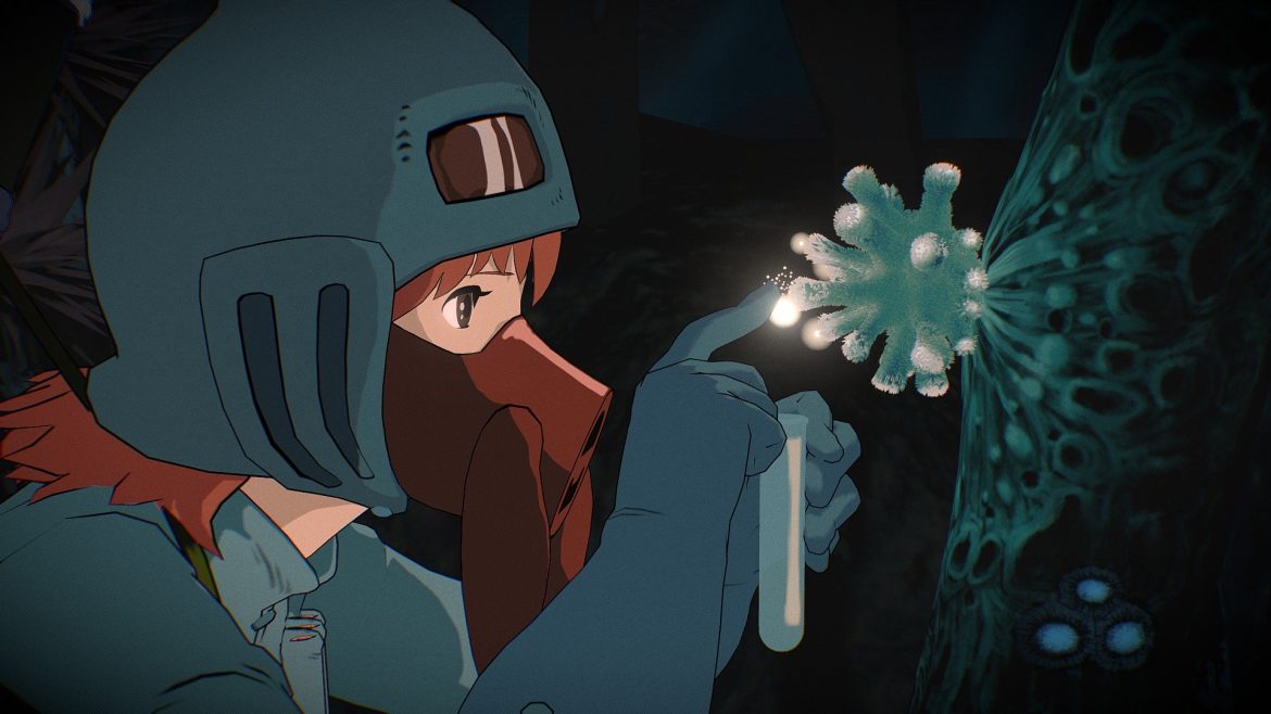 nausicaa in toxic jungle 3d model