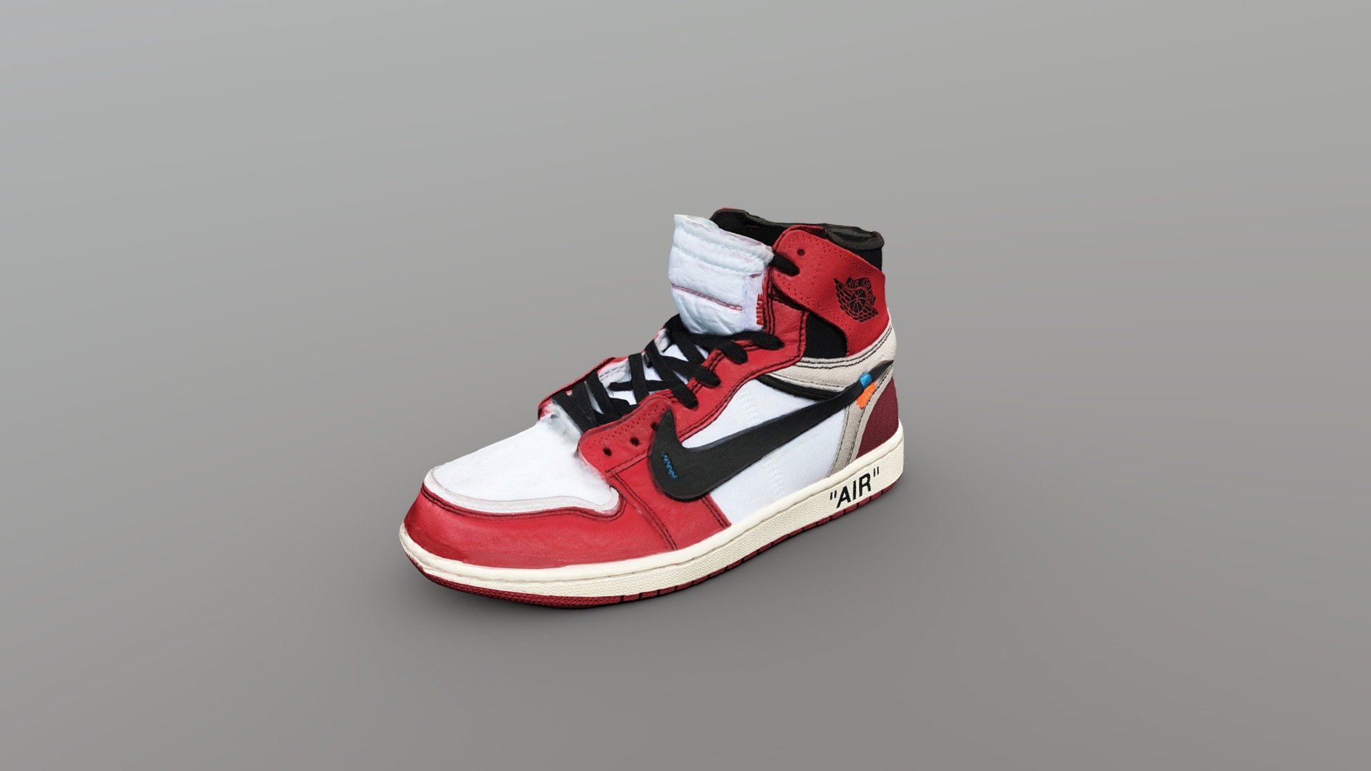 Off-White x Nike Air Jordan 1 Shoe