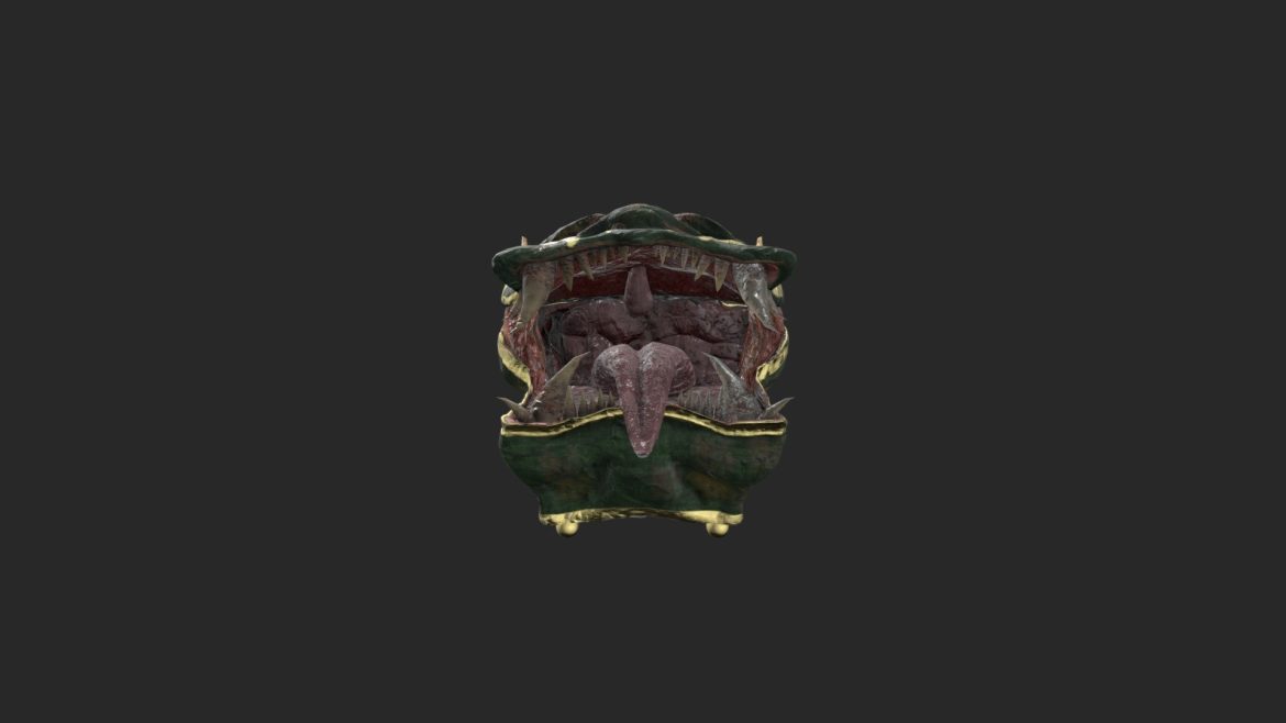 oni inspired mimic 3d model