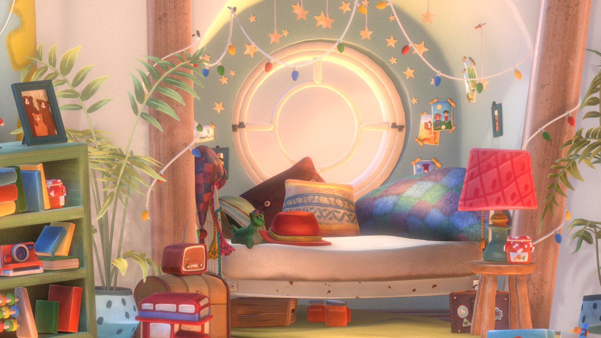Paddington’s bedroom