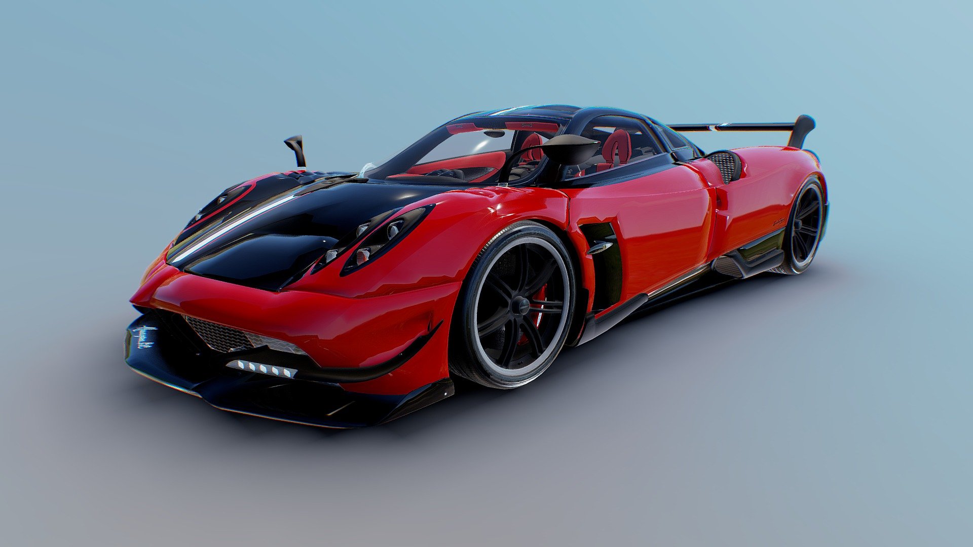 Pagani Huayra-bc Metallic Beryllium Orange