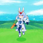 Pekora Pekodam 3d Model - Stylized low-poly Pekodam mecha inspired by Usada Pekora