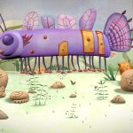 purple aterpillar bus storybookchallenge 3d model