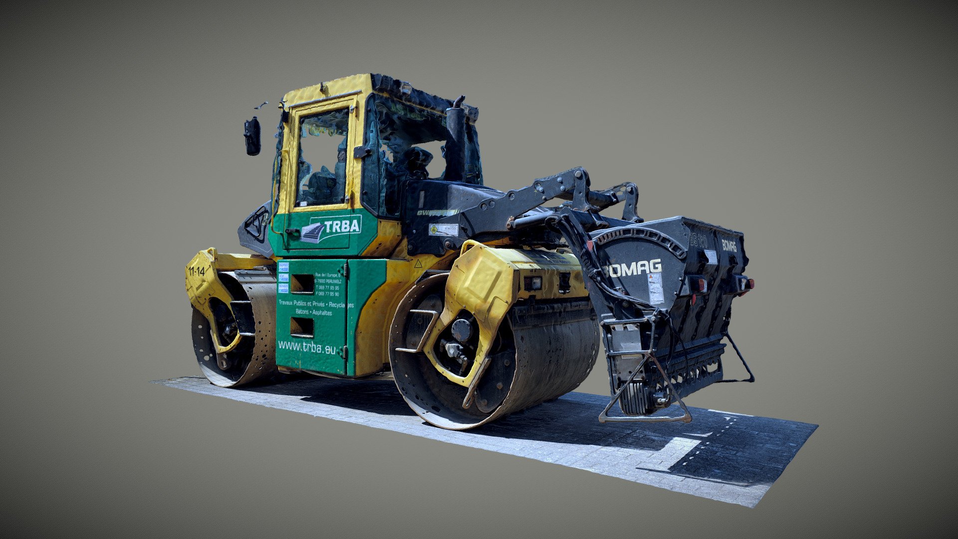 Road Roller – Fork Lifter