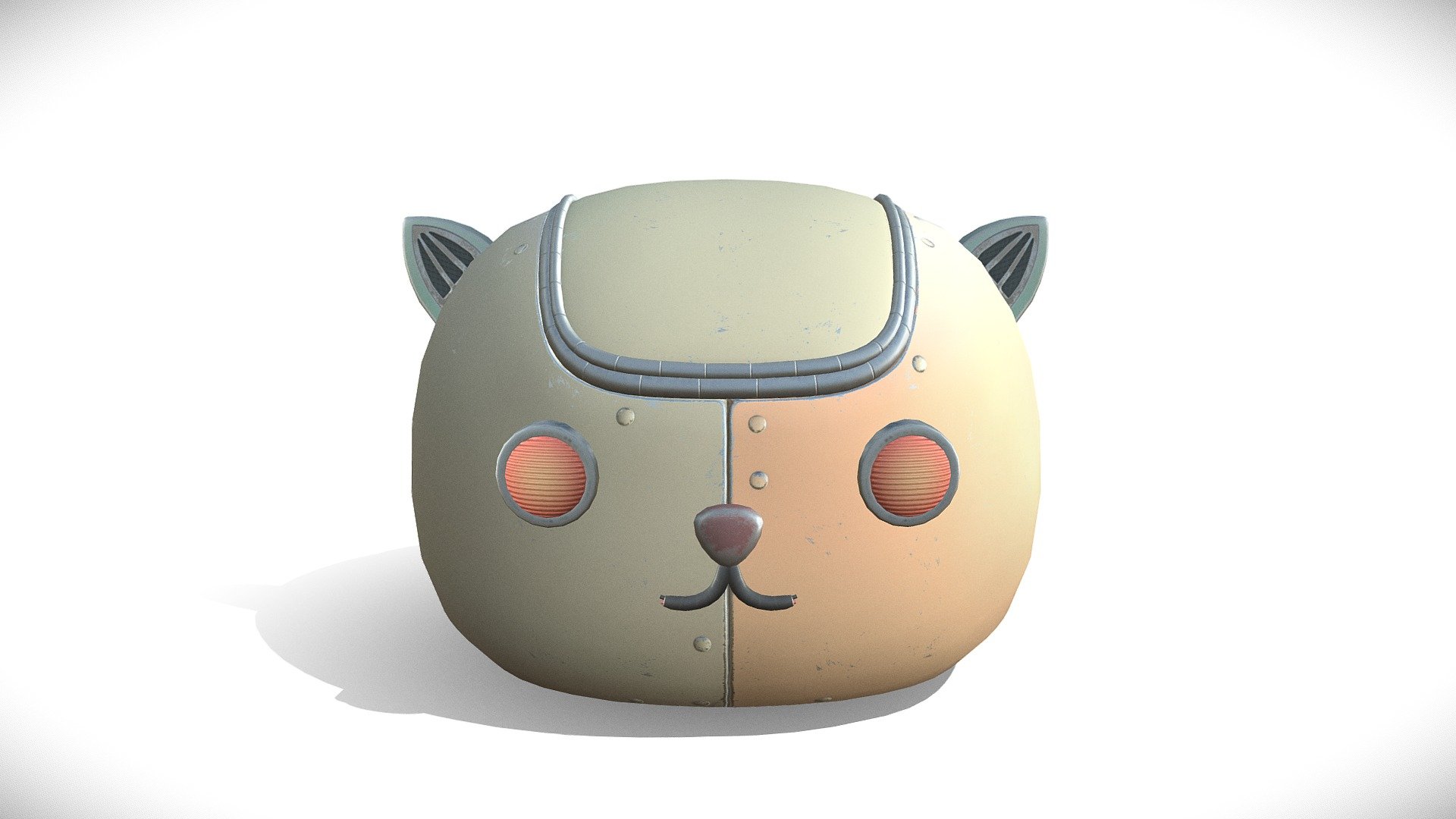 Robot Cat Treasure Chest