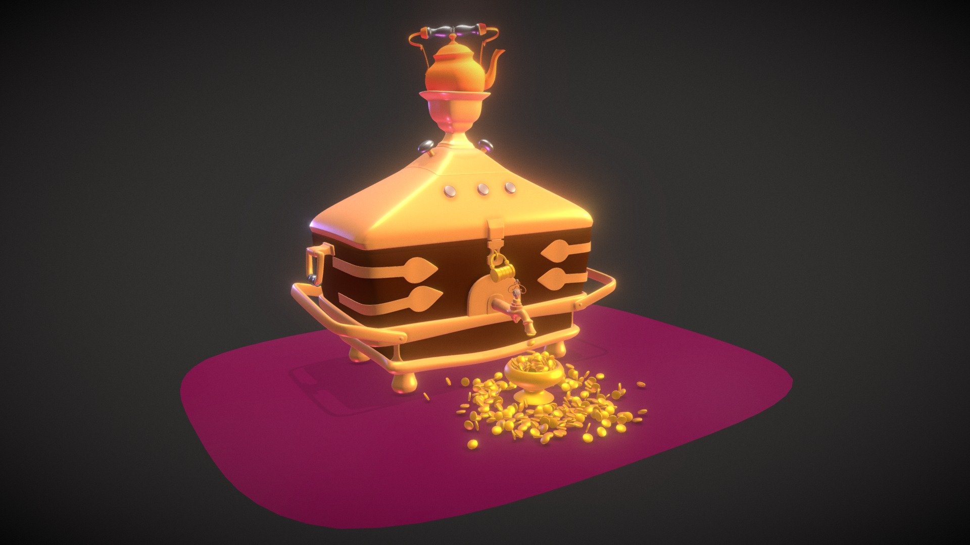 Samovar Treasure Chest