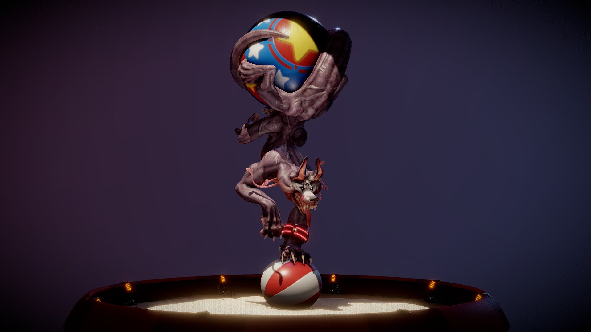 Sci-Fi Circus Challenge: Bajwali Wolf