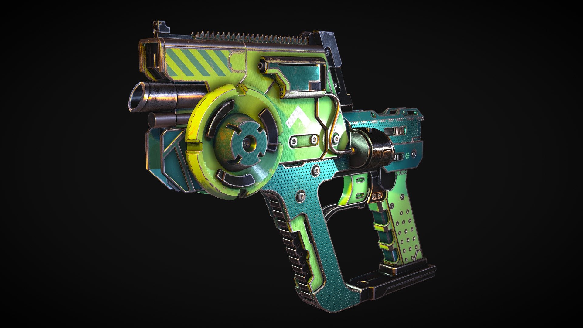 sci-fi pistol